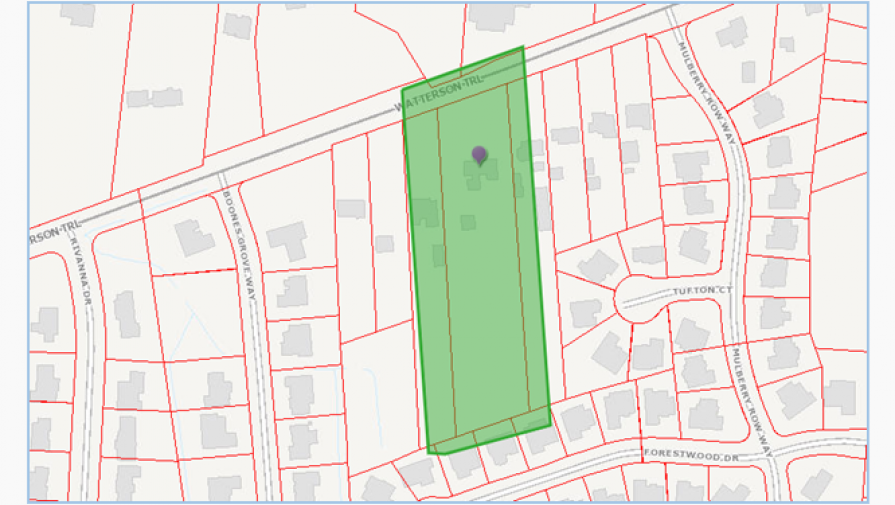 Sample Data Extraction Map