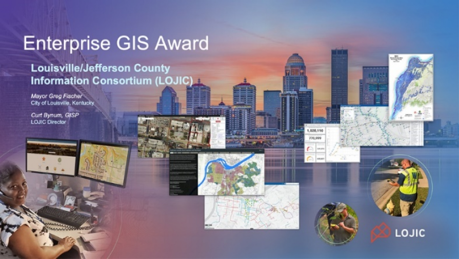 LOJIC Receives Esri Enterprise GIS Award